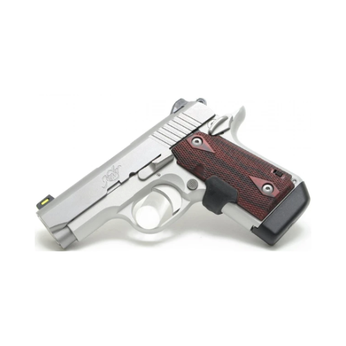 KIMBER MICRO9 STAINLESS ROSEWOOD (LG) (FO) 9MM - 3700482