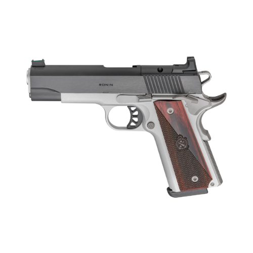 SPRINGFIELD ARMORY .45 4.25 1911 RONIN BLUED/SS W/AOS (PX9118LAOS)