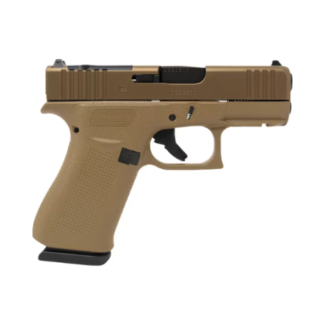 Glock 43x MOS Coyote 9mm