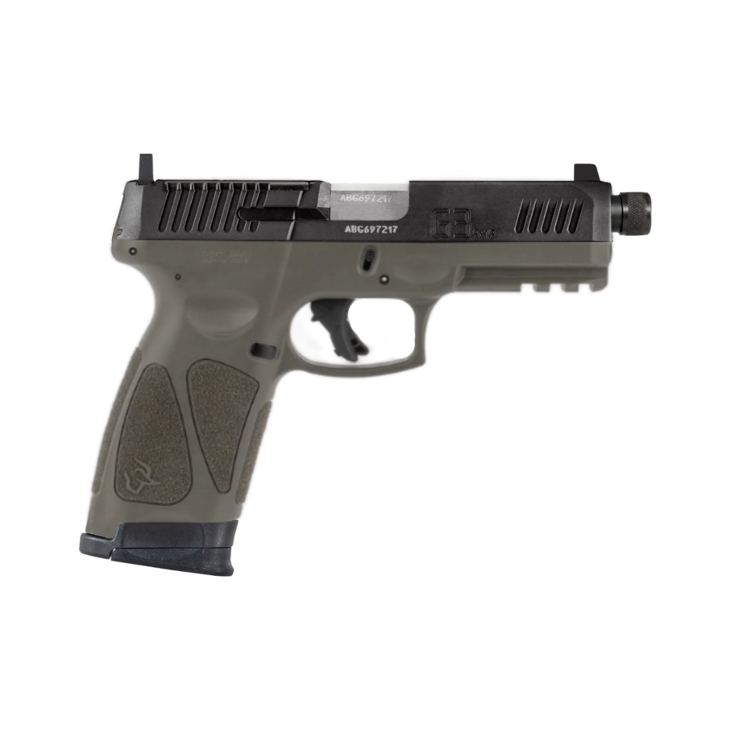 Taurus G3 Tactical 9mm, Black / OD Green