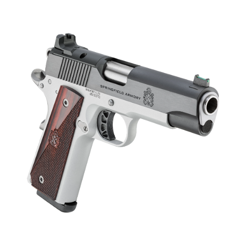 SPRINGFIELD ARMORY .45 4.25 1911 RONIN BLUED/SS W/AOS (PX9118LAOS)