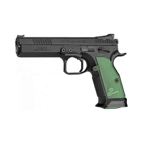 CZ TS 2 9mm, Racing Green