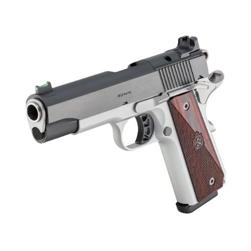 SPRINGFIELD ARMORY .45 4.25 1911 RONIN BLUED/SS W/AOS (PX9118LAOS)
