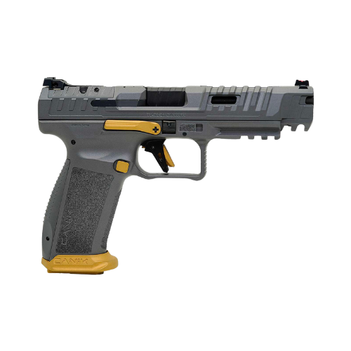 Canik SFX Rival 9mm, Gray / Gold