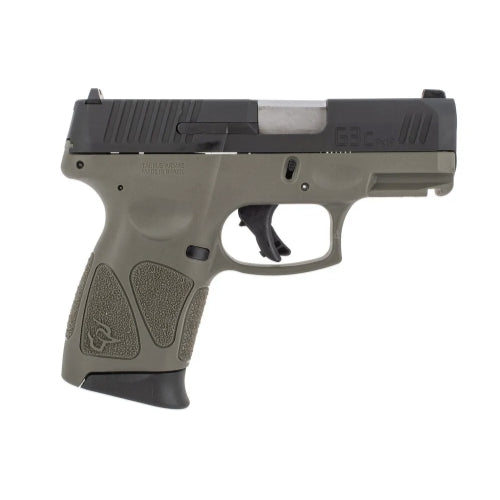 Taurus G3C 9mm, Black/OD Green