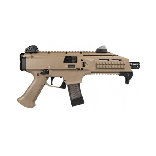 CZ Scorpion Evo 3 S1 9mm (No Buttstock), FDE – Lynx Firearms