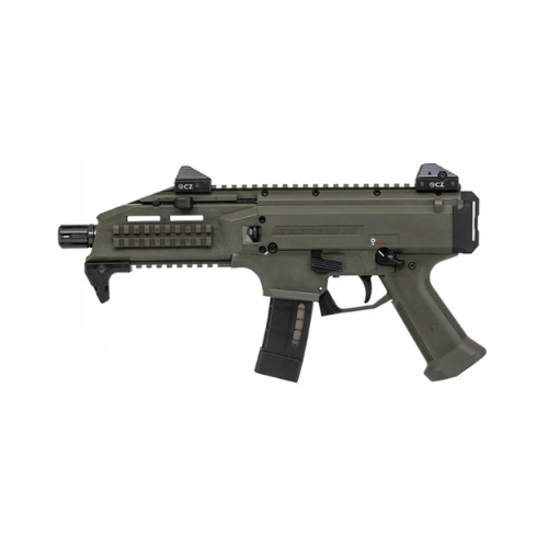 CZ Scorpion Evo 3 S1 9mm (No Buttstock), OD Green – Lynx Firearms