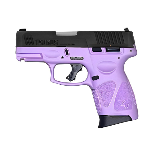 Taurus G3C 9mm, Black / Light Purple