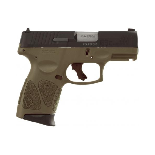 Taurus G3C 9mm, Black / Brown