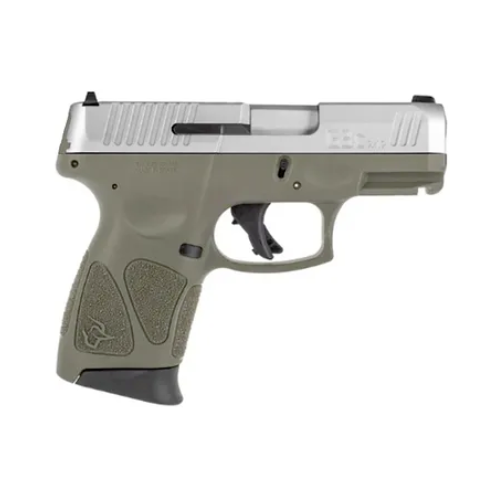 Taurus G3C 9mm, Stainless / OD Green