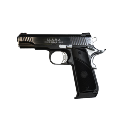 Micromax Llama .380ACP, Black Chrome