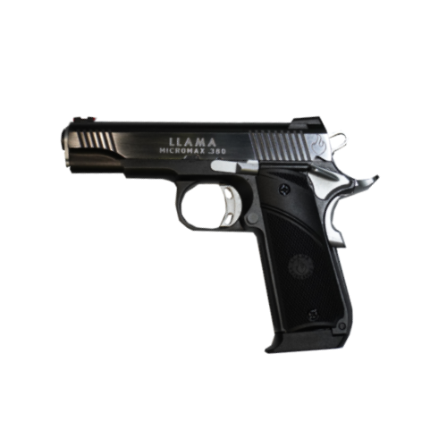 Micromax Llama .380ACP, Black Chrome – Lynx Firearms