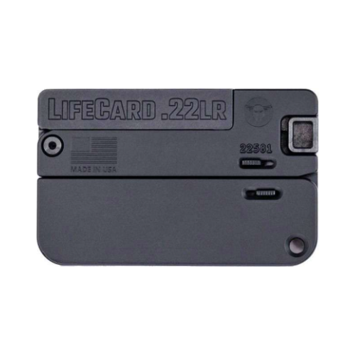 LifeCard Standard Black .22LR (LC1)