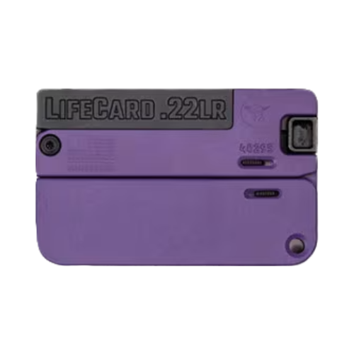 LifeCard Standard Bright Purple .22LR (LC1-BP)