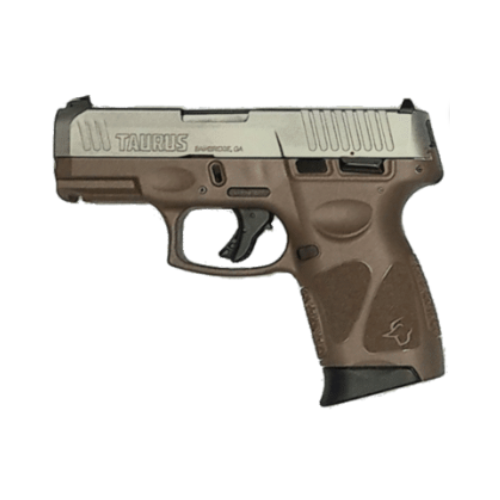 TAURUS G3C 9MM (STAINLESS/BROWN FRAME)