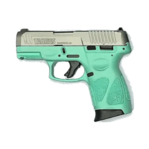 TAURUS PISTOL G3C STS SLIDE/CYAN FRAME 9MM 12 SHOTS